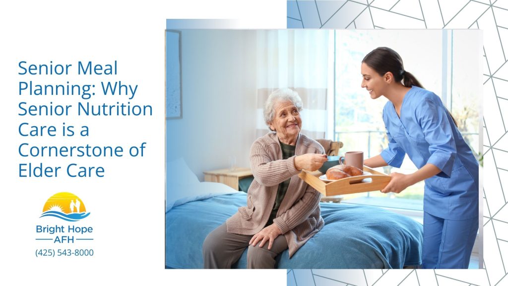 senior meal planning why senior nutrition care is a cornerstone of elder care